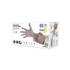 ΓΑΝΤΙΑ ΒΙΝΥΛΙΟΥ ΛΕΥΚΟ X-SMALL 100τμχ