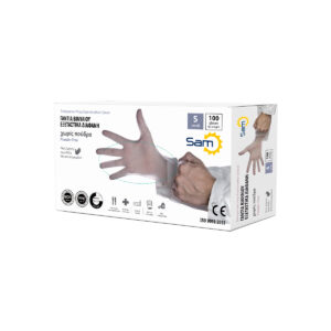 ΓΑΝΤΙΑ ΒΙΝΥΛΙΟΥ ΛΕΥΚΟ X-SMALL 100τμχ